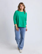 Anya Long Sleeve Tee Virdis Green
