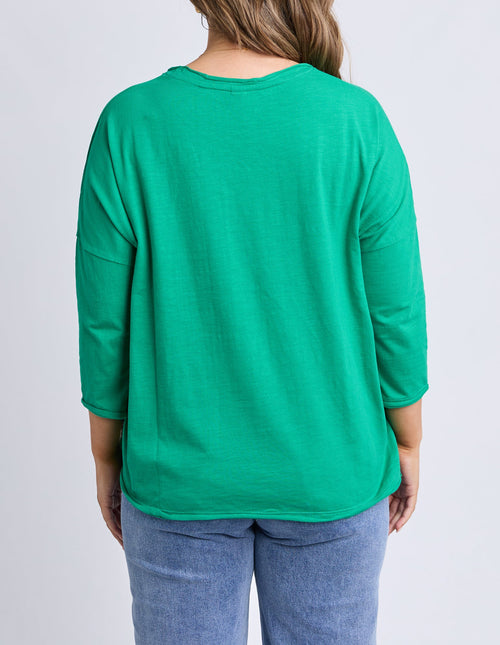 Anya Long Sleeve Tee Virdis Green