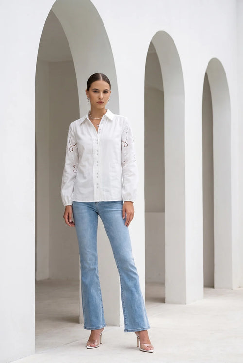 AVA EMBROIDERED SHIRT