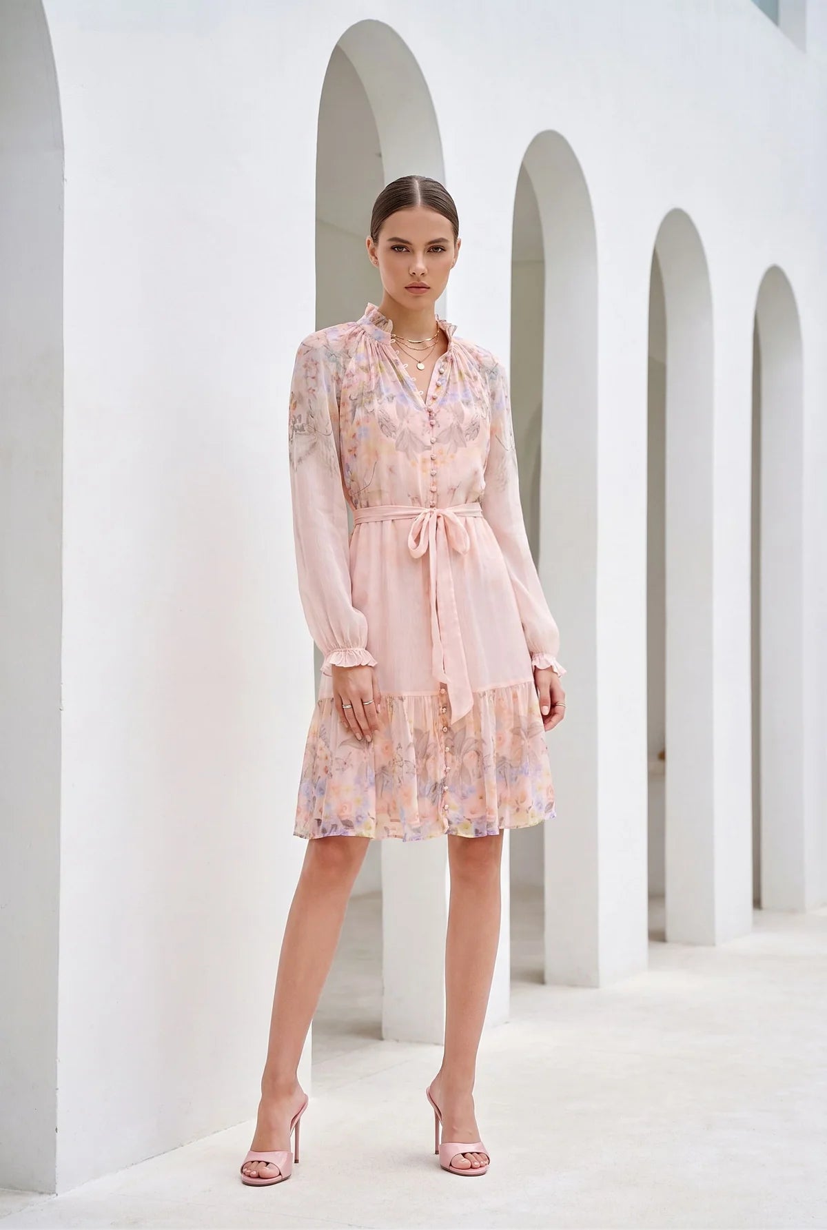 LUNA PRINTED DRESS