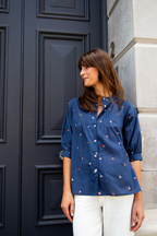 Amelia Shirt – Boat Print