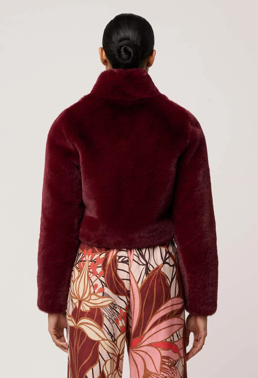 Dawn Faux Fur Cropped Jacket