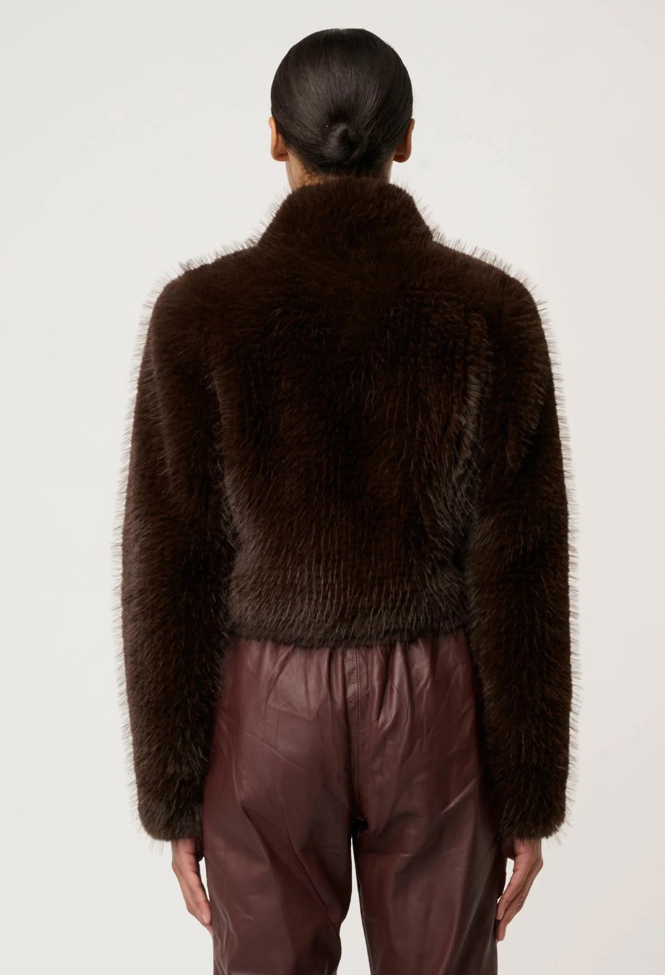 Dawn Faux Fur Cropped Jacket