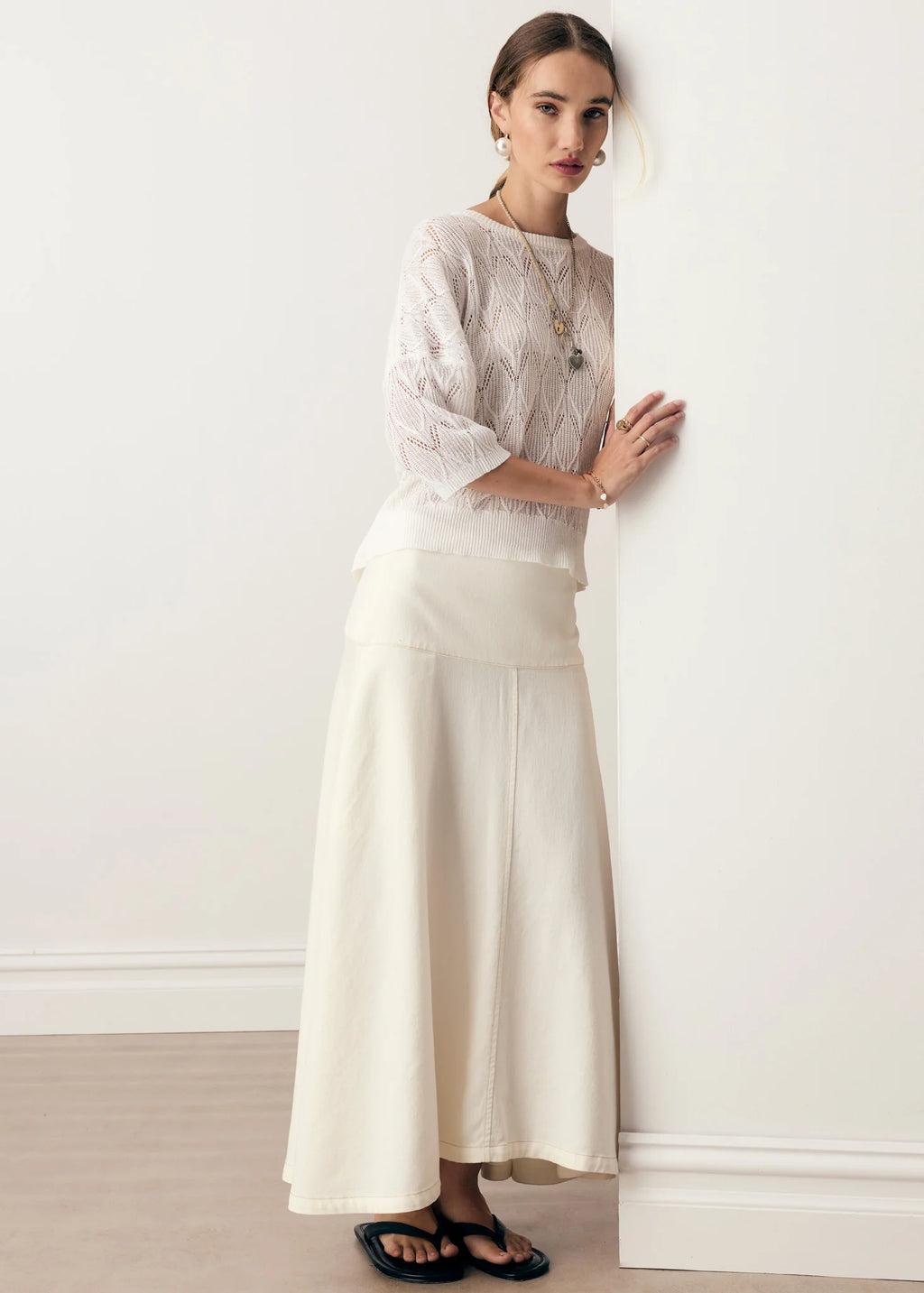Anise Denim Skirt