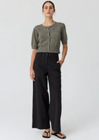 Viloa Beaded Short Sleeve Cardigan