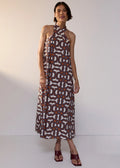 Hali Print Dress