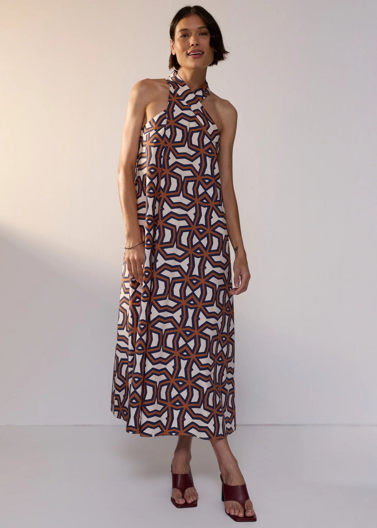 Hali Print Dress