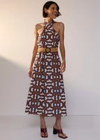 Hali Print Dress