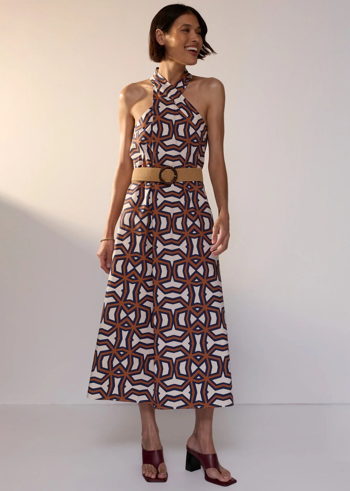 Hali Print Dress