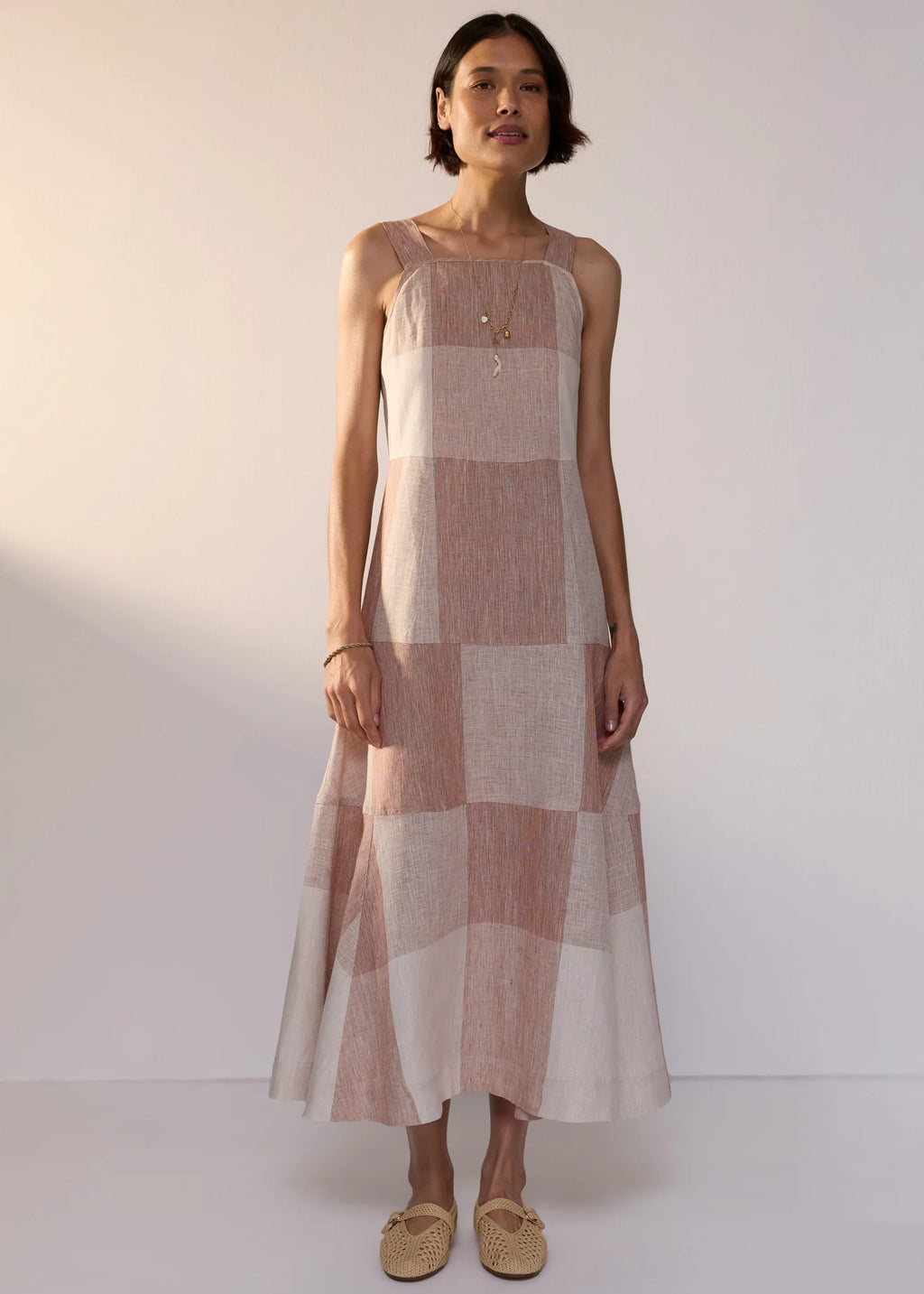 Nixie Gingham Dress