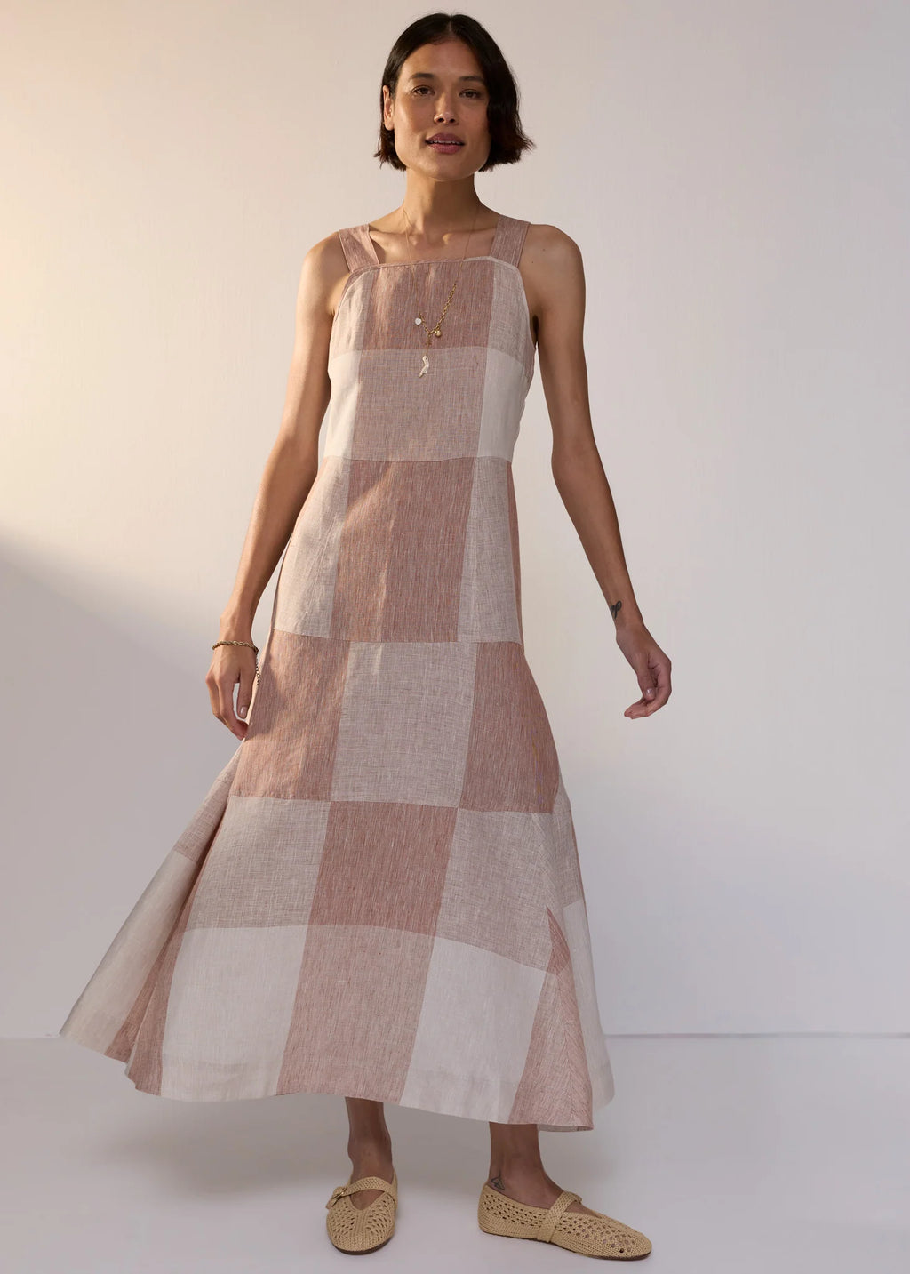 Nixie Gingham Dress