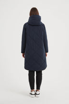 Zip Hem Winter Coat